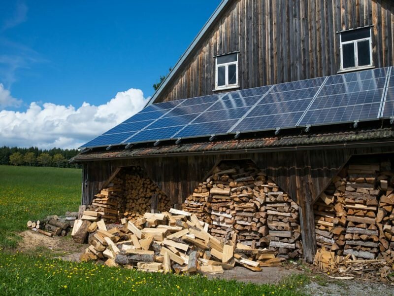 Fotovoltaik Solar Auf Dem Dach Sonnen Energie Ruchti Aerni